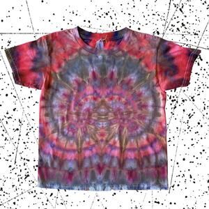 Ice Dyed Kids All Genders T-shirt - Tie Dye - Boy's Girl's (Size XSmall 4/5)
